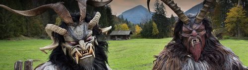 1½ Stunden Perchtenlauf im Böhmischen Prater!