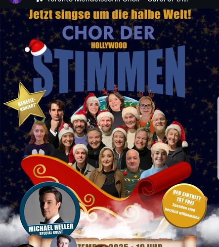 Jetzt singse um die halbe Welt! - Chor der Hollywoodstimmen