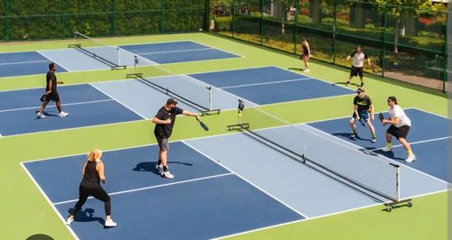 🔵🏏2 Std Pickleball (ähnlich Tennis) - Schläger/ Bälle sind vorhanden