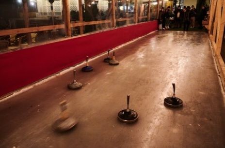 Eisstockschießen im Café am Neuen See: 1,5Std. (auf echtem Eis)