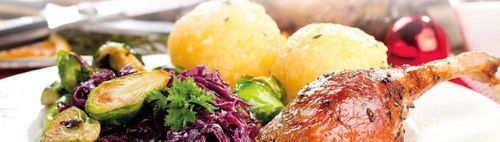 "Gans-Essen" zu Mittag im November