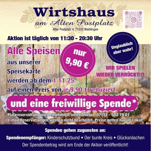 Wiedereröffnung Wirtshaus Waiblingen 