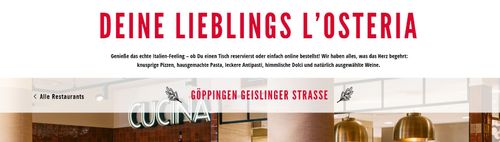 54. Single Stammtisch in der Osteria in Göppingen