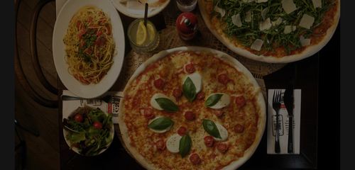 L'Osteria Bikini Berlin nach dem Eisstockschießen 