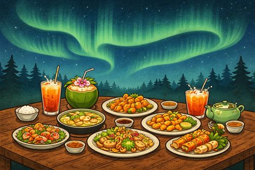 Treffen "Nordlichter" & Gäste - diesmal thailändische Küche in Hermsdorf