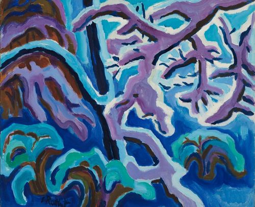 ' Immer wieder muss die Welt neu gesehen werden.' Malerei von Schmidt- Rottluff. Ausstellung.