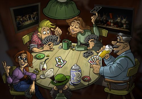 Schafkopf in Treff Schwanthalerhöhe, auch für Anfänger!