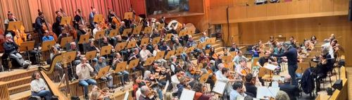Moderierte Probe mit Leonard Slatkin - Copland