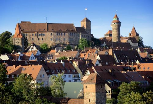 Kaiserburg und Germanisches Nationalmuseum