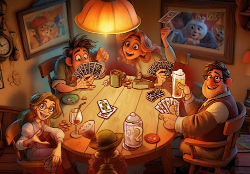 Doppelkopf in Schwabing