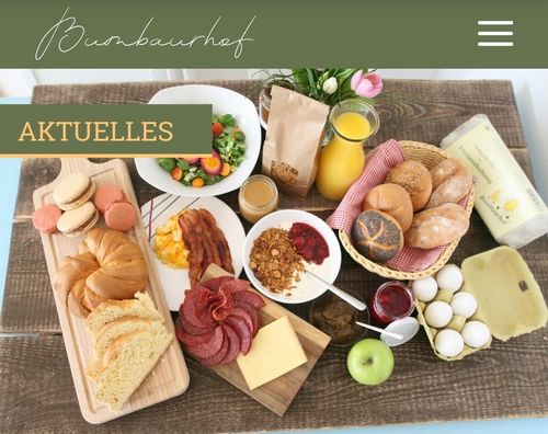 Feiertags - Frühstücksbuffet im Hof Cafe 