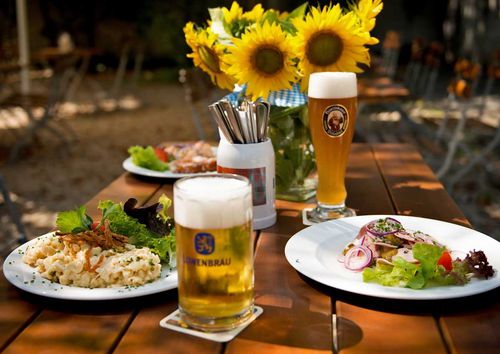 Wanderung zum CBC Biergarten Korb 