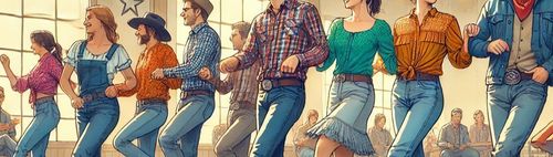 Line Dance Beginner Workshop - Exklusiv für Funkenflügler