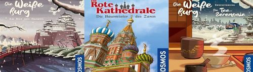 Ausgewählte Spiele - heute: Die weiße Burg + Die rote Kathedrale