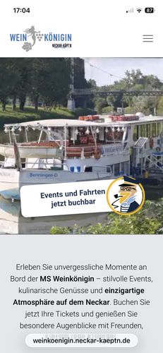 Neckar Rundfahrt von Marbach bis Besigheim und zurück 