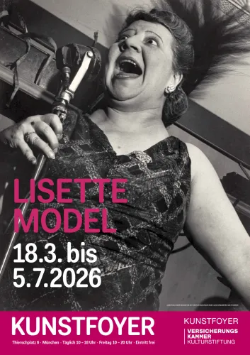 Mit Führung zur Ausstellung Lisette Model im Kunstfoyer am Thierschplatz 6