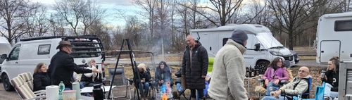 Vanlife im Frühling mit Grillen am Olchinger See