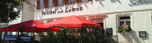 Mittagspause bei "Rhodos" 