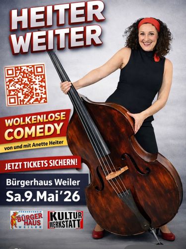 Preview "Wolkenlose Comedy" - das neue Programm von Annette Heiter 