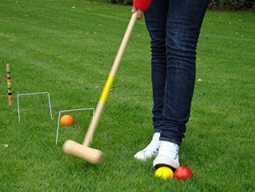 Krocket (Croquet) spielen anschl. essen im Restaurant 