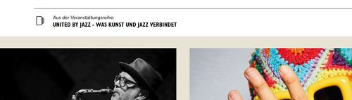 VERNISSAGE: UNITED BY JAZZ – Was Kunst und Jazz verbindet
