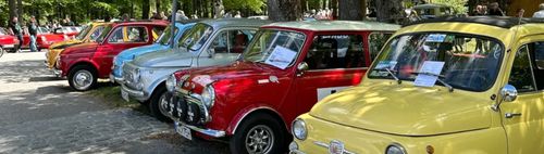 Radtour zum Oldtimer treffen mit Musik in Buchenhain