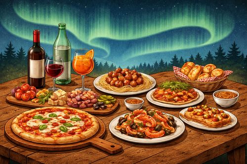 Treffen "Nordlichter" & Gäste - diesmal italienische Küche in Hermsdorf