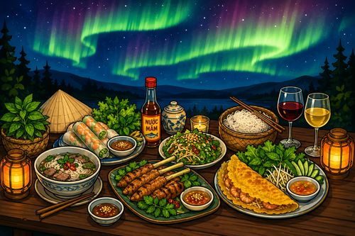 Treffen "Nordlichter" & Gäste - diesmal vietnamesische Küche in Hermsdorf