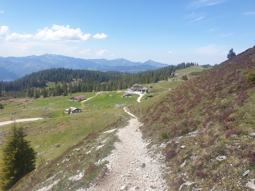 Wanderung auf das Fellhorn von Reit im Winkl