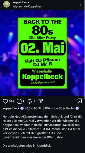 Tanzen gehen & den Alltag abschütteln