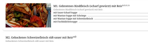 nur mal Mittagessen