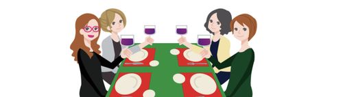 After-Work-Stammtisch für berufstätige Frauen