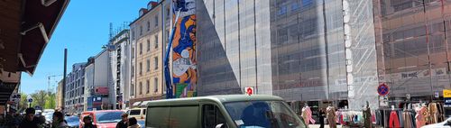 München: Eröffnung des Murals „Grüße von Gleis 11“ von Melike Kerpe