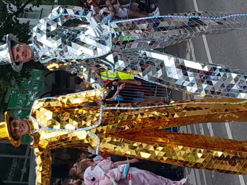 CSD Umzug durch die Stuttgarter Innenstadt 