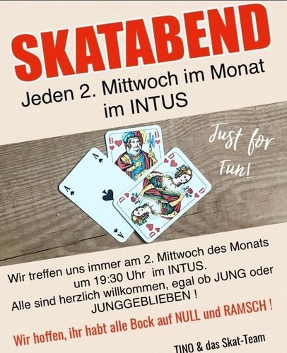 Skat für alle - auch Anfänger - im Intus Botnang