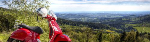 Rollertour / Rollerausflug (ab 125 ccm) zur Schatzbergalm 🛵 🛵 🛵