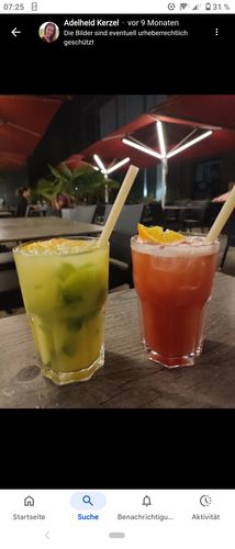 Essen & Coctail trinken