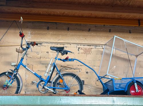 Gemütliche Radtour mit Kaffeepause im Gartenlokal