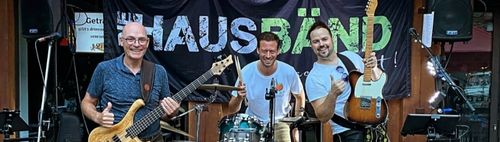 Sommerfest im Franziskanergarten - Hausbänd rockt auf der Bühne