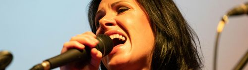 Kashia und Band auf dem Nachtmarkt Herrsching