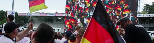 Public Viewing beim SVG Renningen
