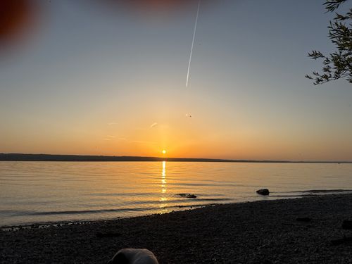 Ammersee Abendstimmung kleines Picknick eventuell grillen 😊