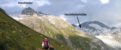 Auf den Hochfeiler mit Hüttenübernachtung 