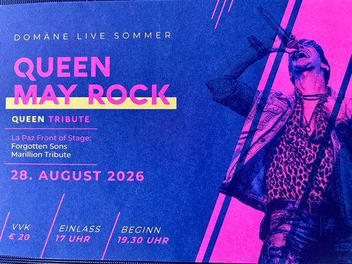 Date mit Queen im Biergarten 