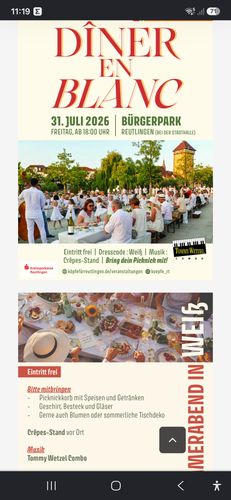 Diner  en Blanc