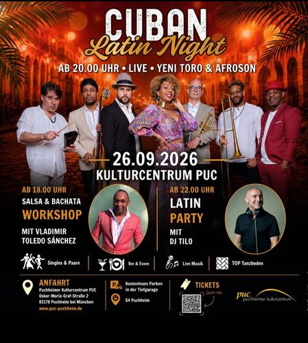 Cuban Latin Night mit Live-Band
