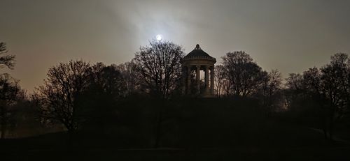 Vollmond bewundern mit tollem Blick über München