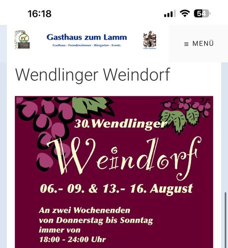 30. Wendlinger Weindorf