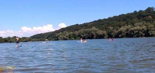 SUP Stand up Paddle am Kirchentellinsfurter Baggersee/Epplesee