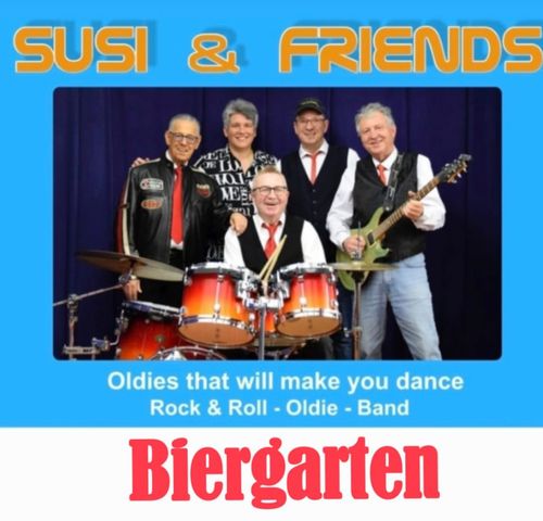 Biergarten mit Musik, Susi & Friends spielen am Karlsfelder See